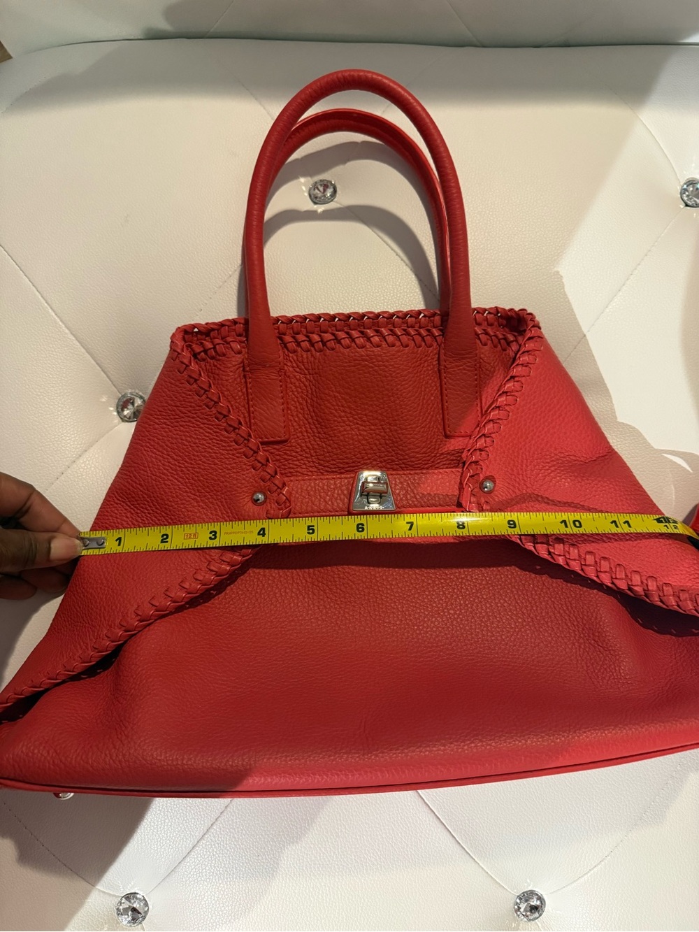 Akris Coral Crossbody Bag - 💯 Authentic - Picture 13 of 17